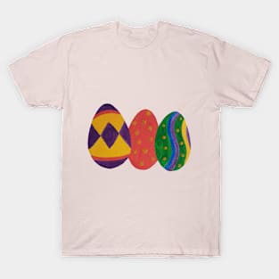 Dyed Easter Eggs design T-Shirt